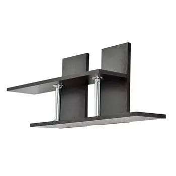 Полка умная, 935х165х350, венге темный