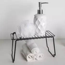 Полка универсальная доляна, 2414,314 см, черная