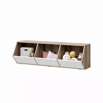 Полка универсальная киви, 1500х440х462, белый/дуб делано