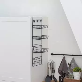 Полка универсальная подвесная доляна, цвет черный