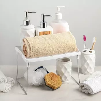 Полка универсальная складная 2719,317 см, цвет белый