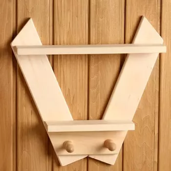 Полка-вешалка