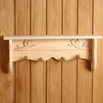 Полка-вешалка