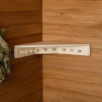 Полка- вешалка угловая