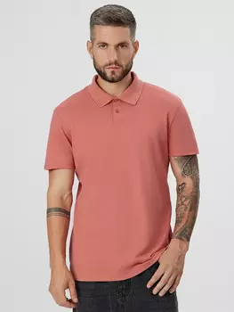 Поло мужское розовое