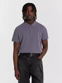 Поло мужское серое