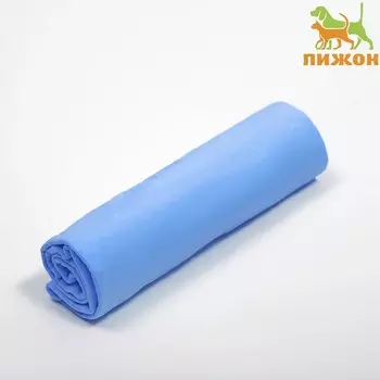 Полотенце для животных супервпитывающее, 6843 см, голубое