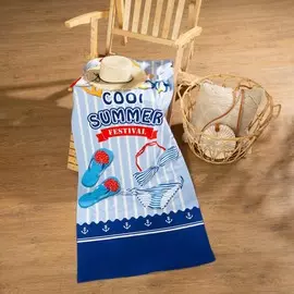 Полотенце пляжное