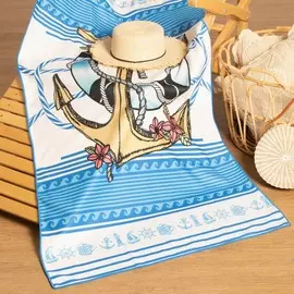 Полотенце пляжное