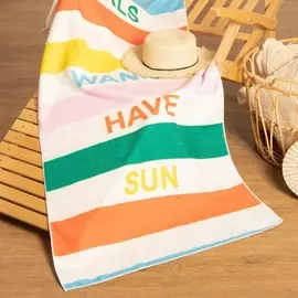 Полотенце пляжное
