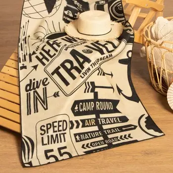 Полотенце пляжное