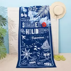 Полотенце пляжное