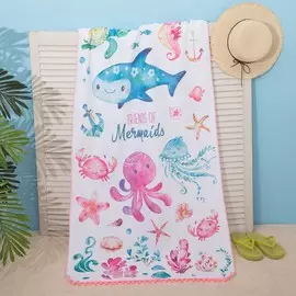 Полотенце пляжное