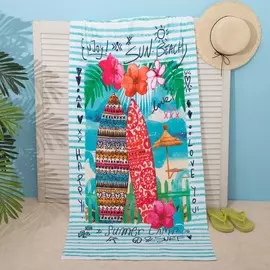 Полотенце пляжное