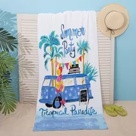 Полотенце пляжное