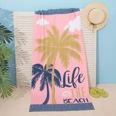 Полотенце пляжное