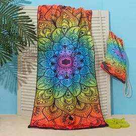 Полотенце пляжное