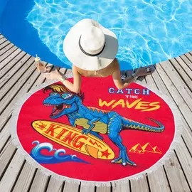 Полотенце пляжное