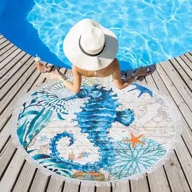 Полотенце пляжное