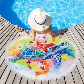 Полотенце пляжное