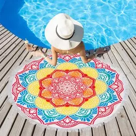 Полотенце пляжное