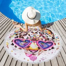 Полотенце пляжное