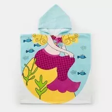 Полотенце пончо махровое