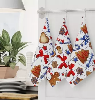 Полотенце рогожка