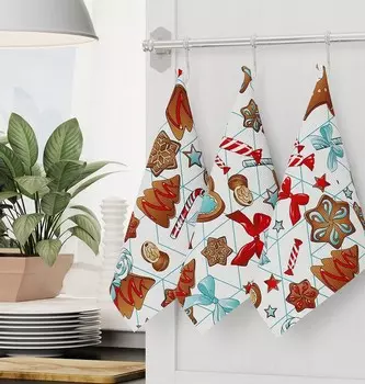 Полотенце рогожка