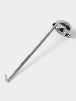 Половник цельнотянутый hanna knvell, 500 мл, d=12 см, h=40 см, толщина 3 мм, нержавеющая сталь