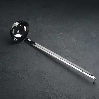 Половник, 240 мл, h=43 см, нержавеющая сталь, серебристый