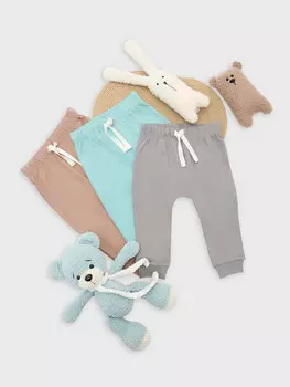 Ползунки детские в наборе, 3 шт