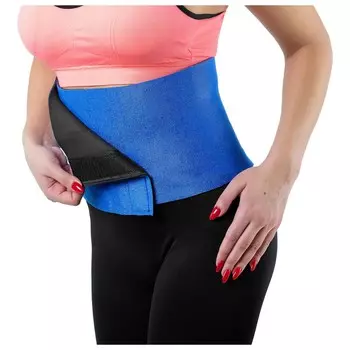 Пояс на талию для похудения onlytop, 85-95х13-17х0,2 см