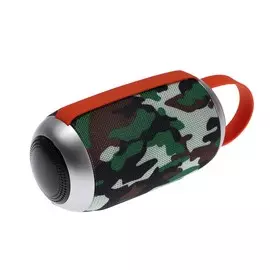 Портативная колонка luazon lab-54, 10 вт, 1200 мач, microsd, aux, usb, хаки