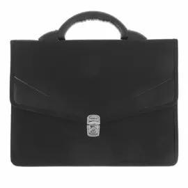 Портфель деловой 350 х 260 х 100 мм, текстильный, 2 отделения