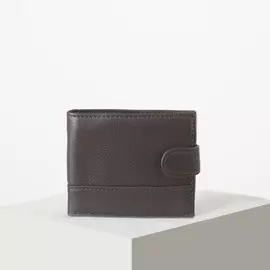 Портмоне на магните, для купюр, для карт, для монет, цвет коричневый