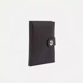 Портмоне на магните для автодокументов и паспорта, цвет коричневый