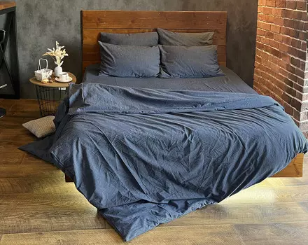 Постельное белье 1,5 сп (2 нав)