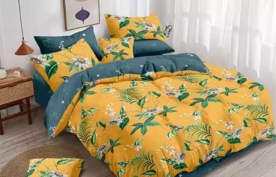 Постельное белье 2,0 евро резинка п.Эксклюзив