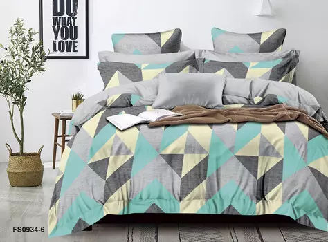 Постельное белье 2/0 спальный с Евро простыней