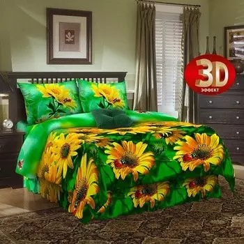 Постельное белье 2-х сп с Евро прост.