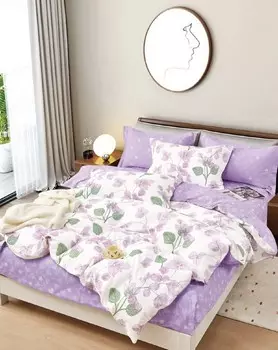 Постельное белье 2-х сп с Евро прост. на резинке