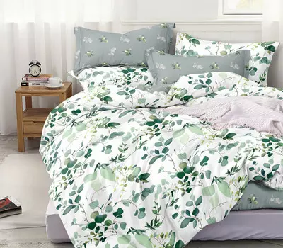 Постельное белье 2-х сп с Евро прост. на резинке