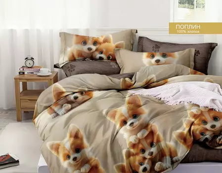 Постельное белье 2-х сп с Евро прост. на резинке