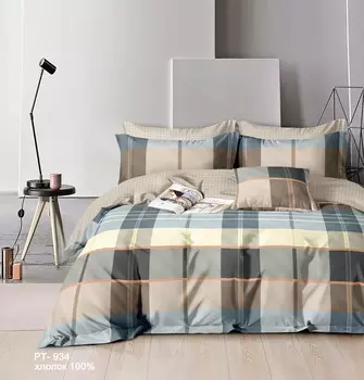 Постельное белье 2-х сп Евро (2 нав. 50х70)