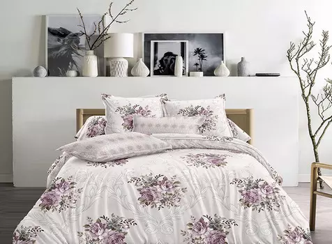 Постельное белье 2-х сп с Евро прост. на резинке