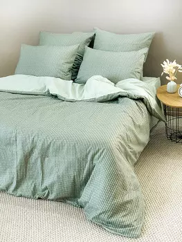 Постельное белье 2-х сп Евро (4 нав)