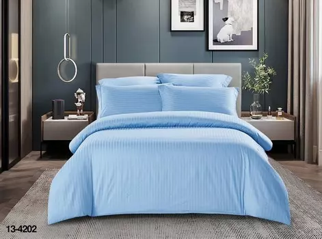 Постельное белье 2-х сп Евро (4 нав)