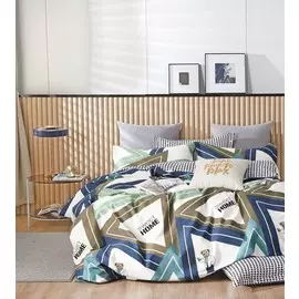 Постельное белье 2-х сп с евро прост.