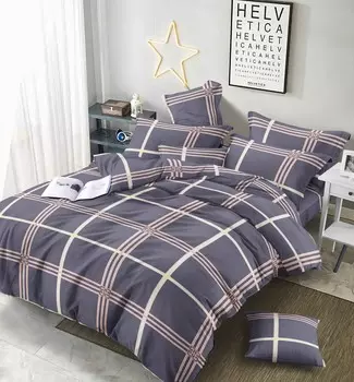 Постельное белье 2-спальное с Евро простыней